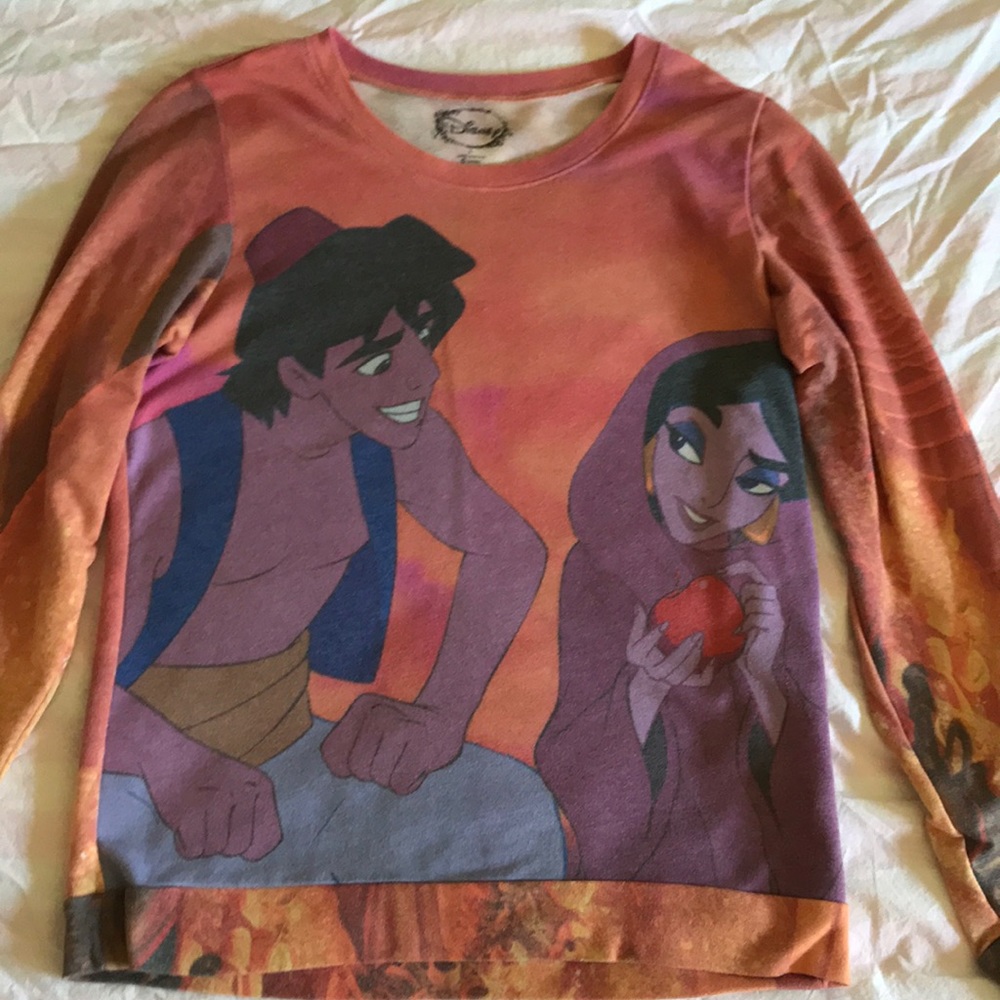 Jasmine and Aladdin sweater!! Nice and cozy